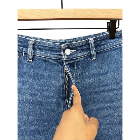 Simon Miller‎ Wide Leg Jeans Womens Size 29 Denim Zip Fly - Picture 14 of 16